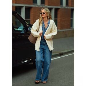 ZARA WO(MAN) COLLECTION WIDE LEG JEANS